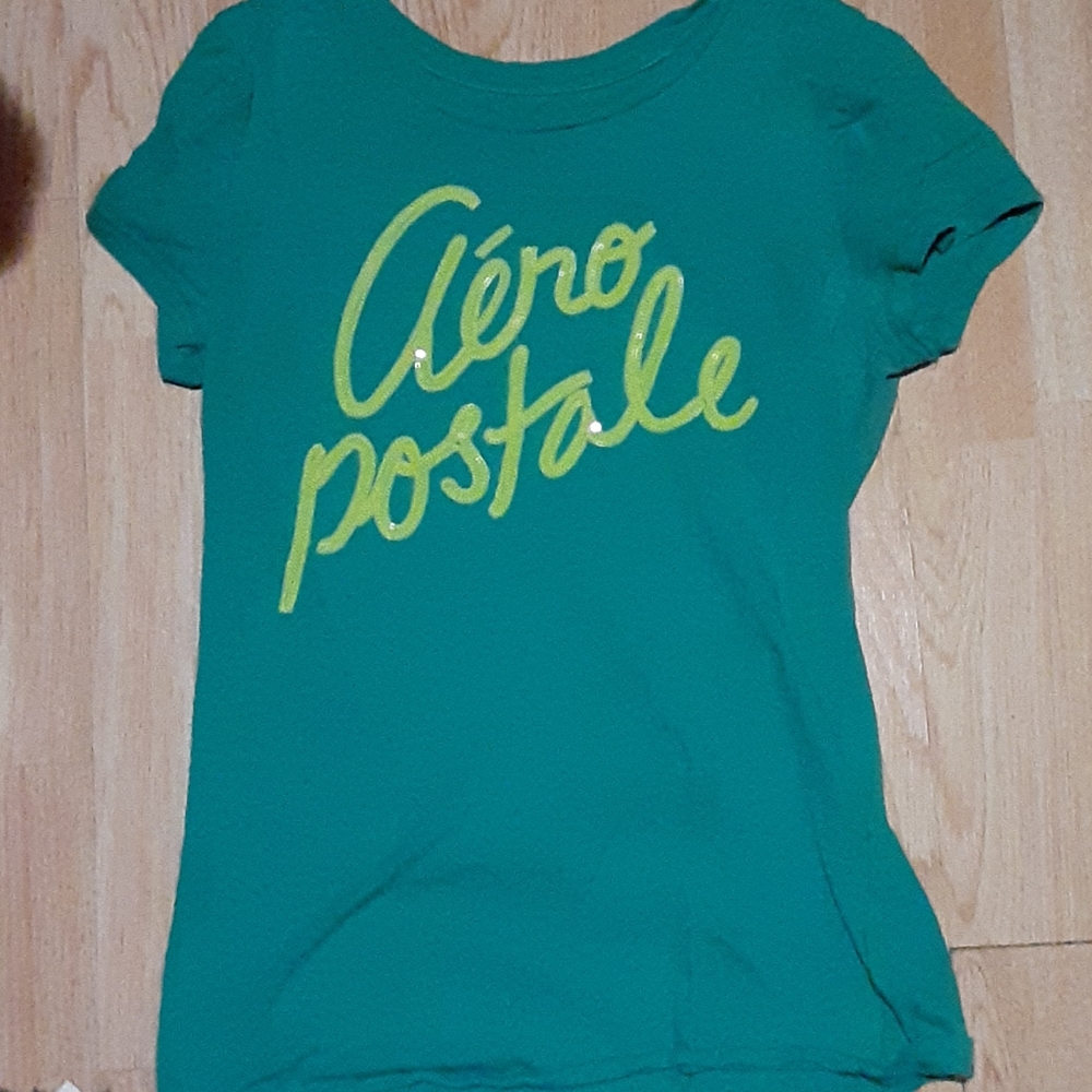 Aeropostale turquoise shirt